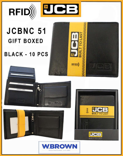 Picture of JCB WALLET BLACK IN GIFT BOX